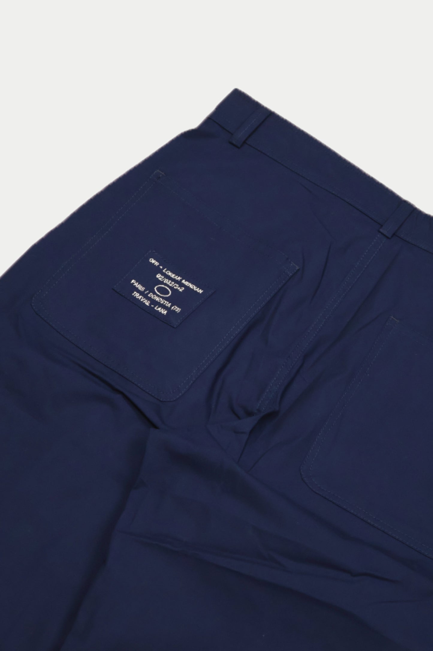 0fr × Loreak Mendian Travail Pleated Pants Dark Marine
