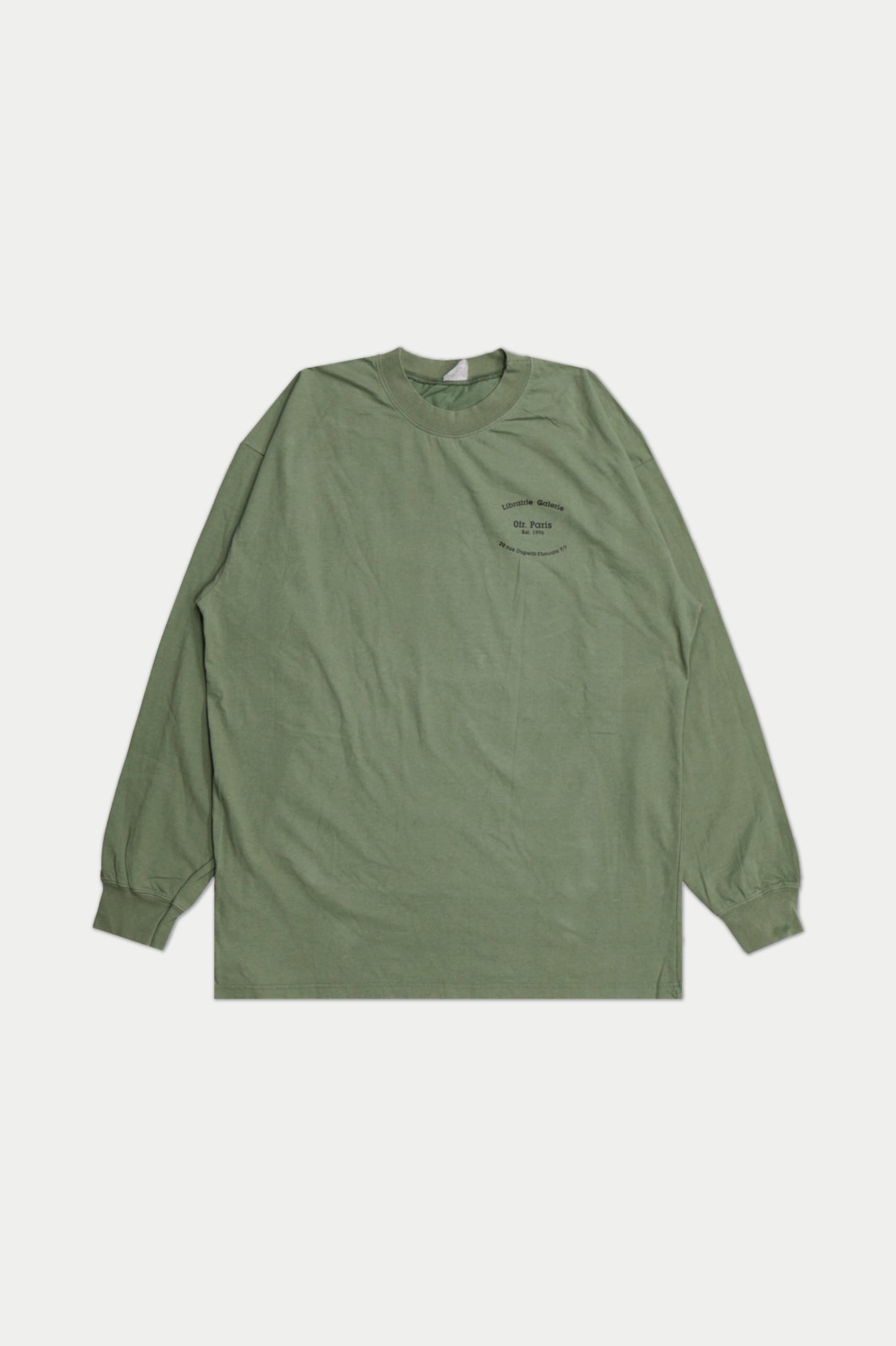 0fr. Aleksi Cavaillez LS Tee Army Green 0fr. Building