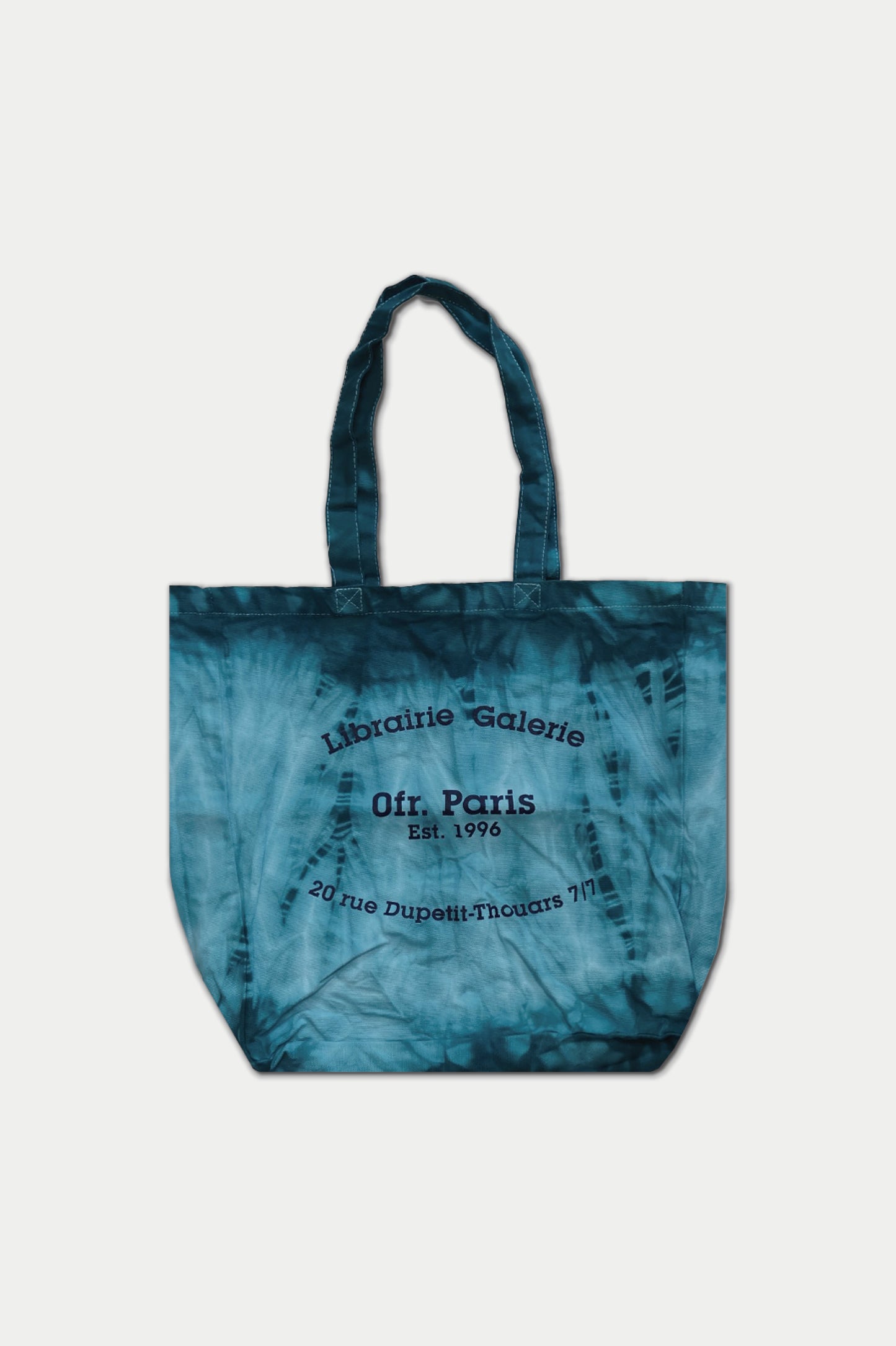 0fr. Book Bag Dyeing Workshop Blue