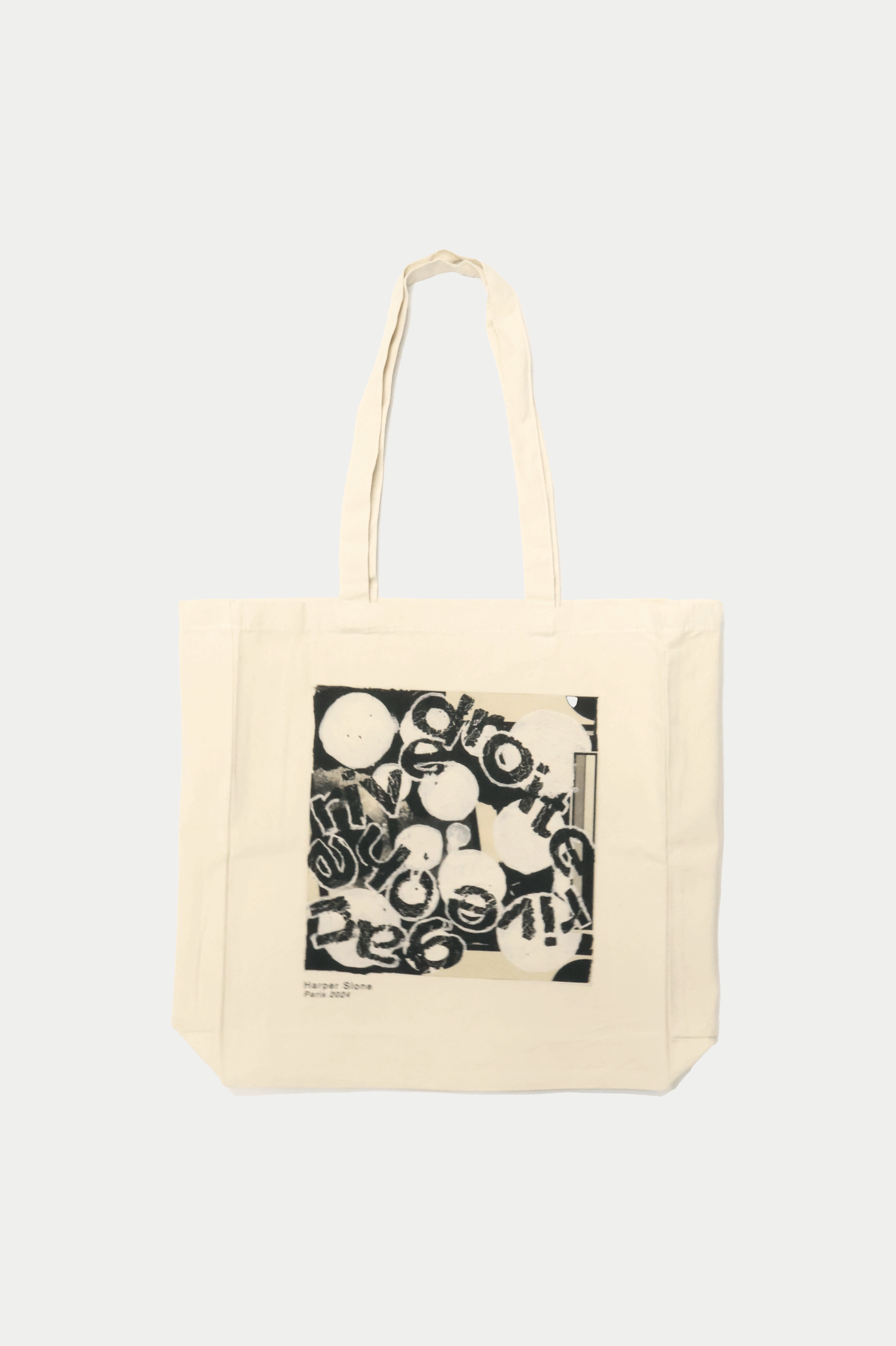 0fr. Book Bag Ecru Rive Droite Rive Gauche, Harper Slone 0fr. Book Bag Ecru Rive Droite Rive Gauche, Harper Slone