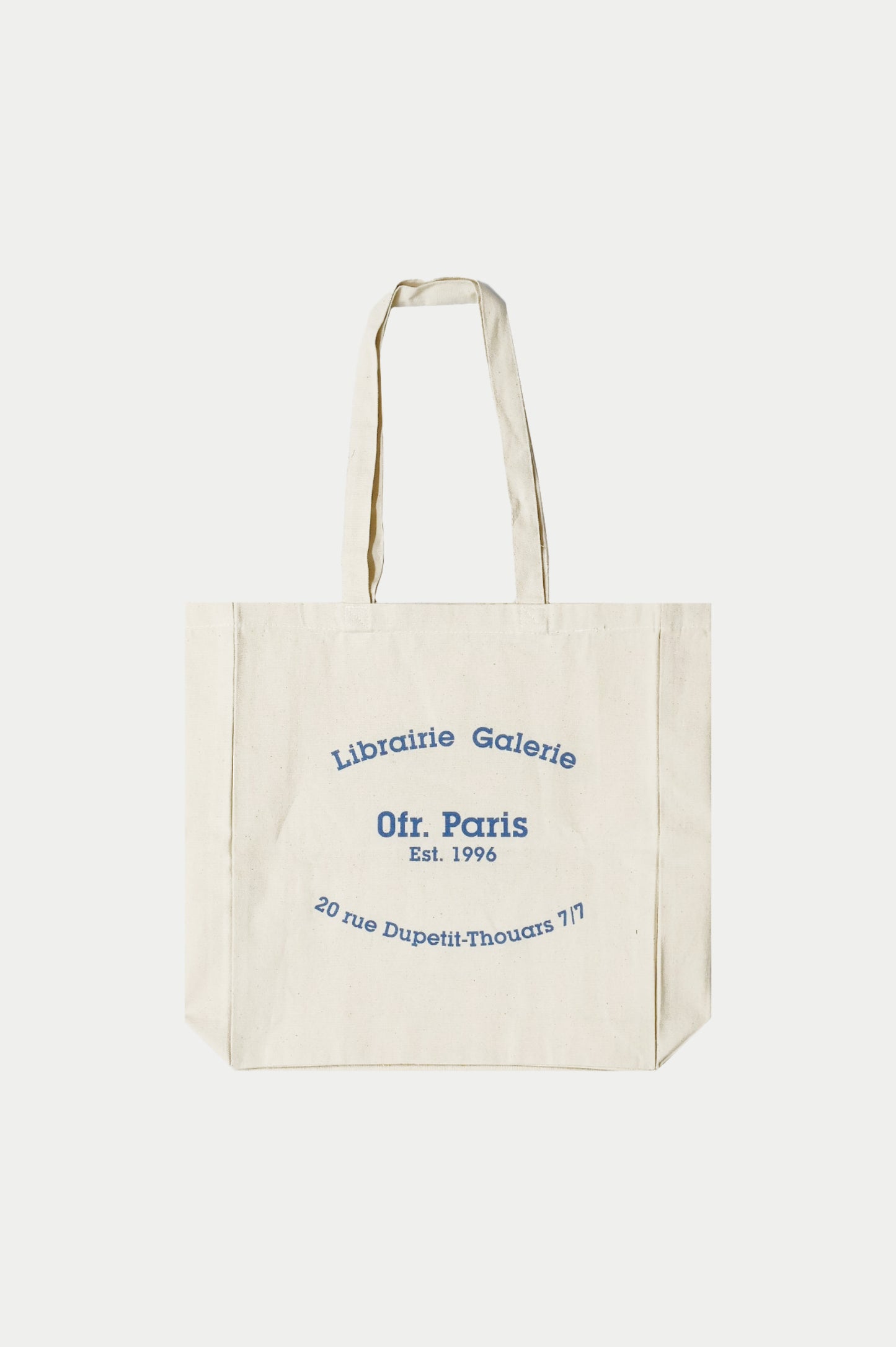 0fr. Book Bag Pring installation Ecru