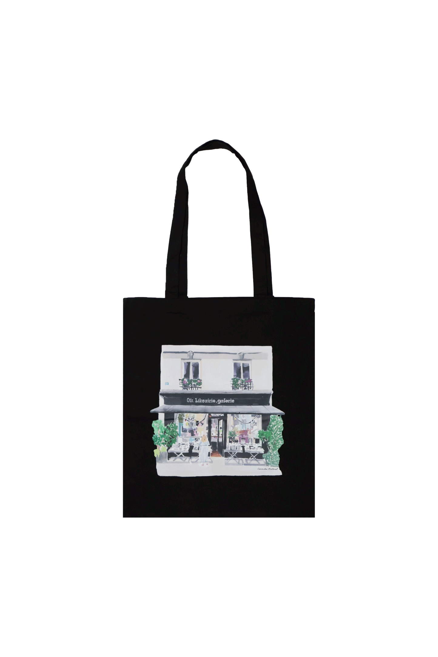 0fr. Eco Bag Black 0fr. Paris Outside