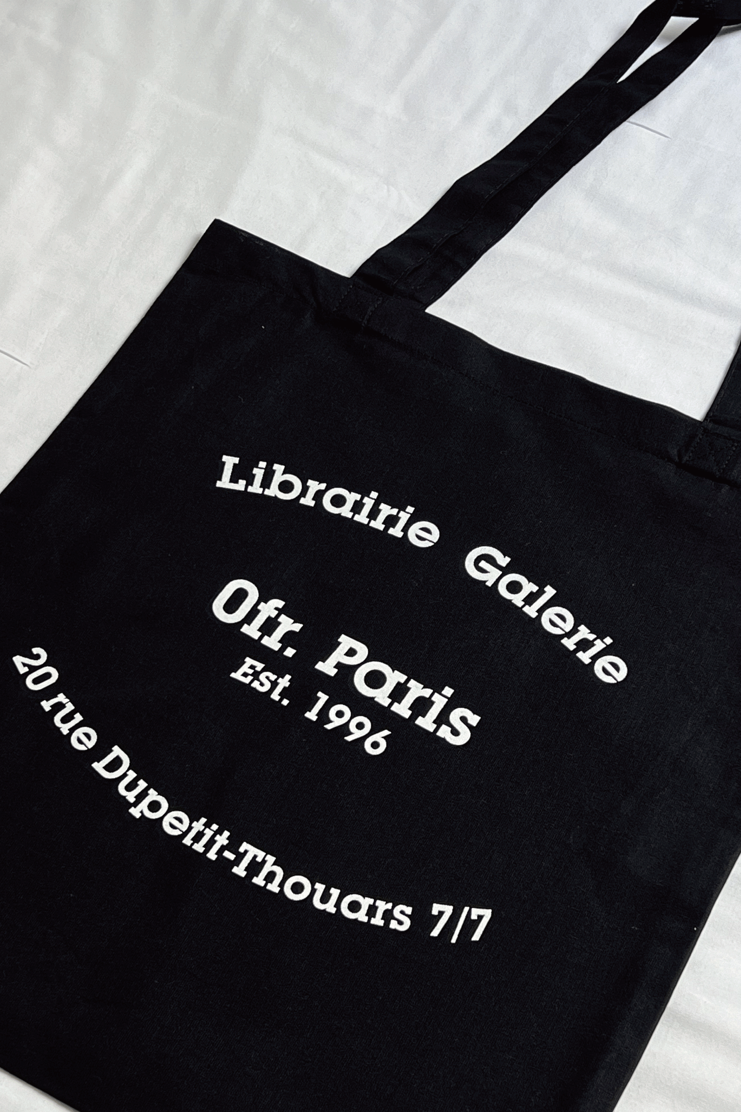 0fr. Eco Bag Black 0fr. Paris Outside