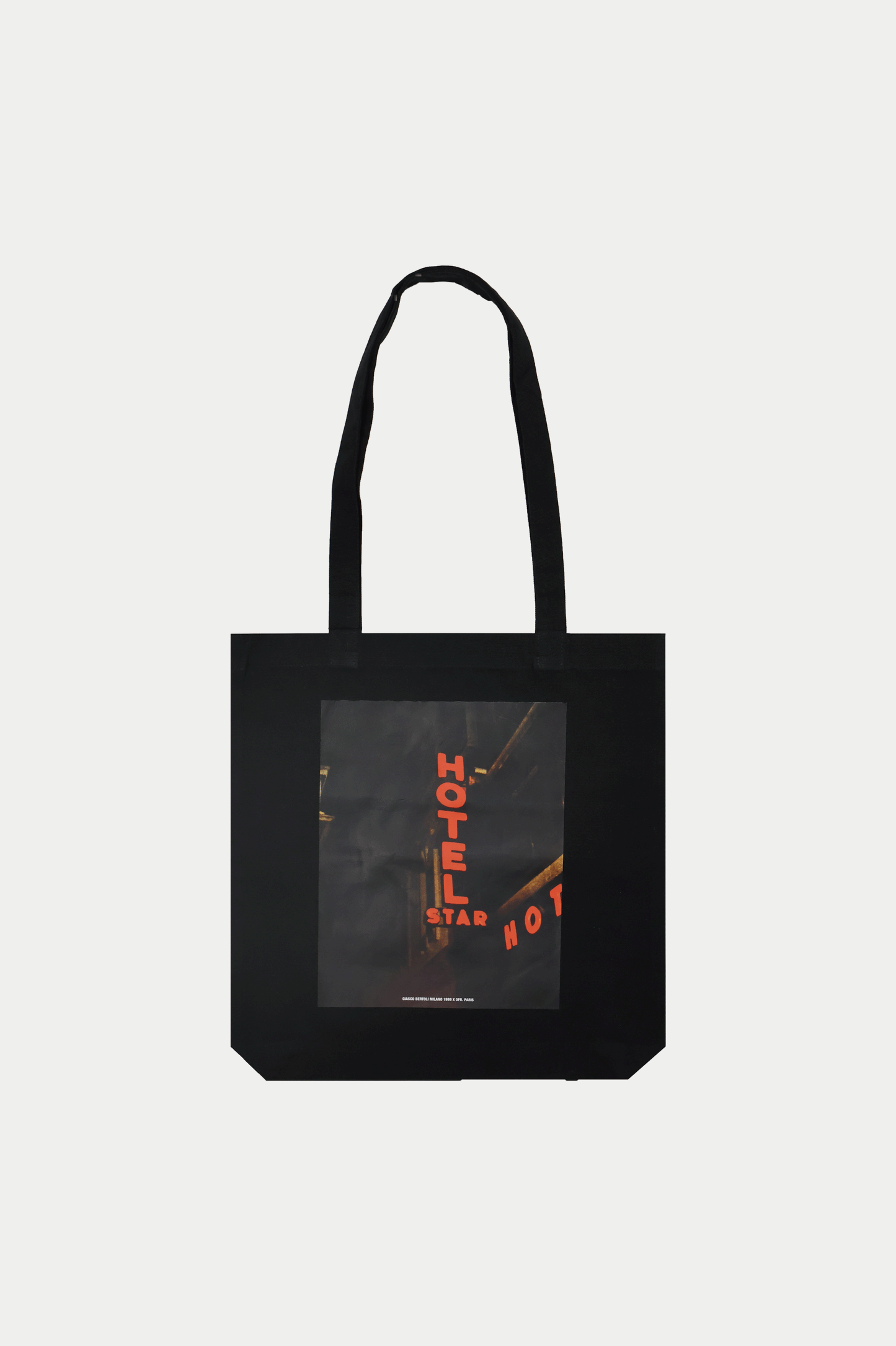 【RESTOCK】0fr. Eco Bag Black Hotel - 0fr. Tokyo