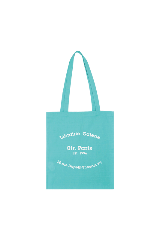 0fr. Eco Bag Blue Aqua Blue White