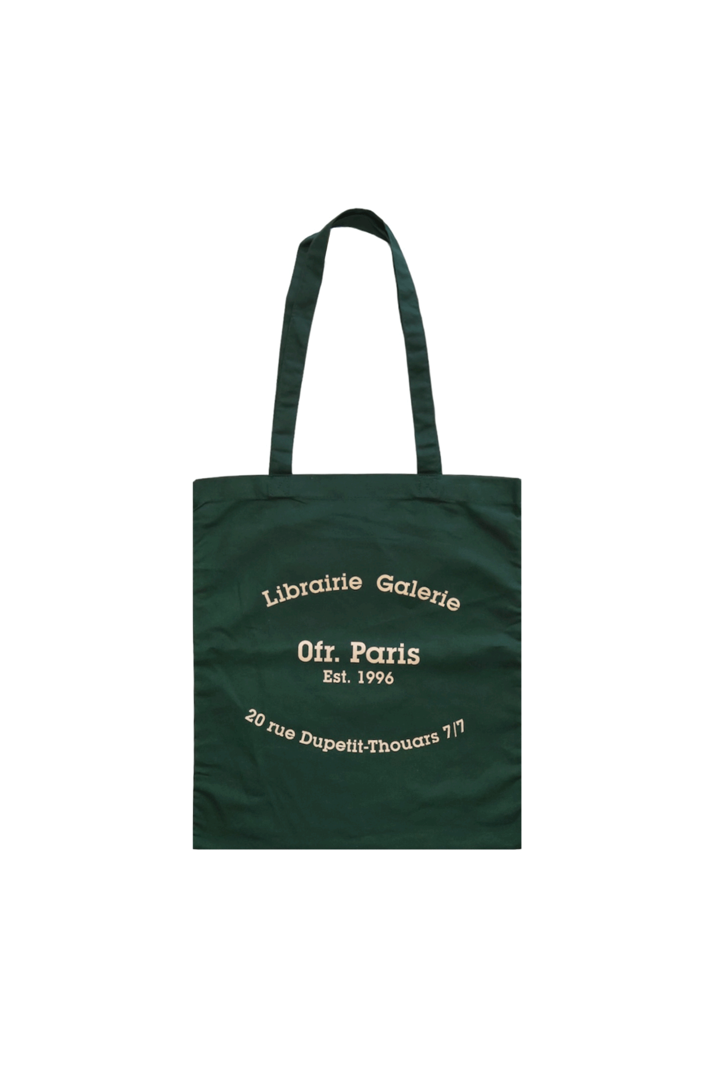 0fr. Eco Bag Dark Green Ivory