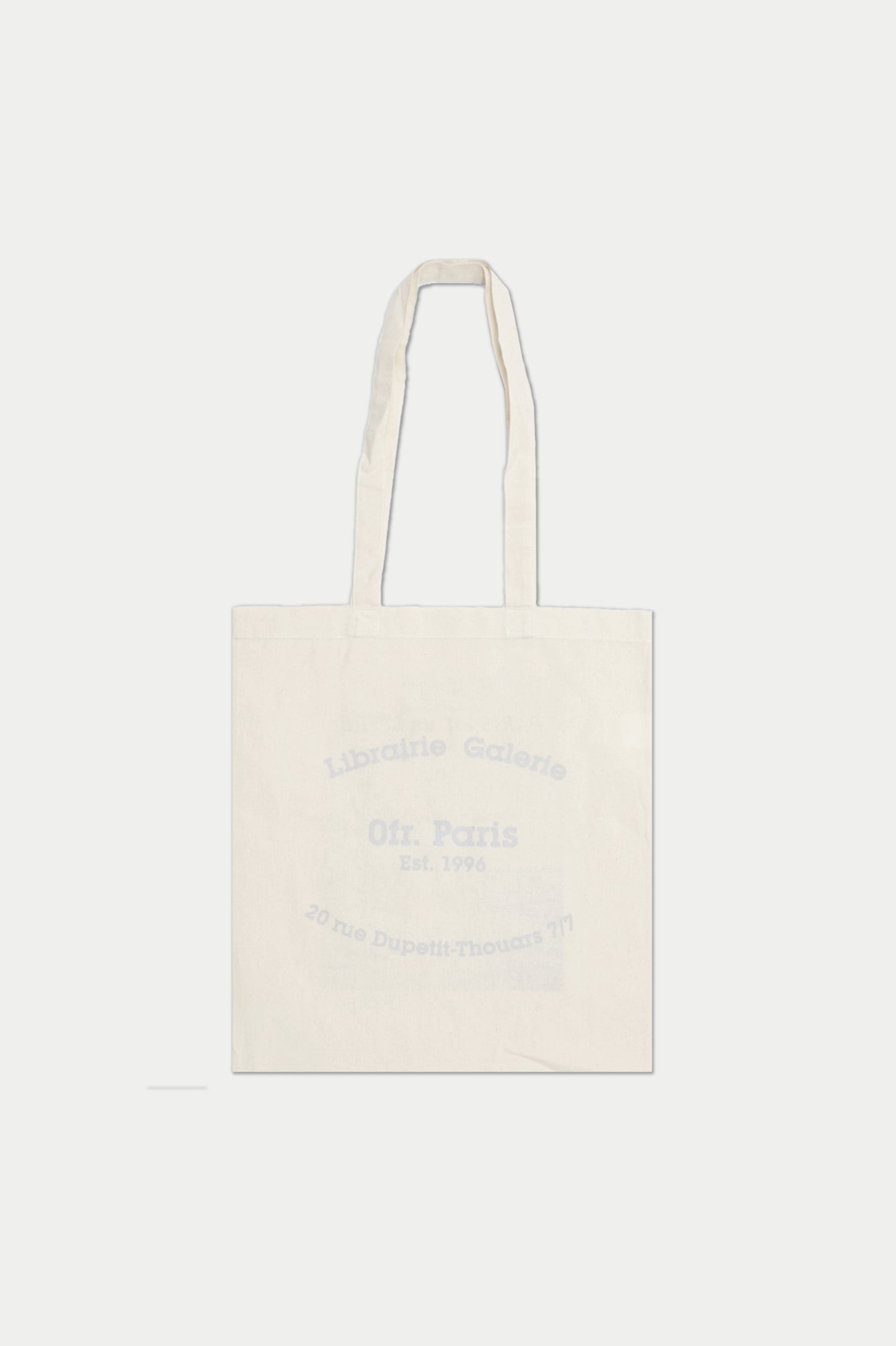 0fr. Eco Bag Ecru PARIS est un LIVRE