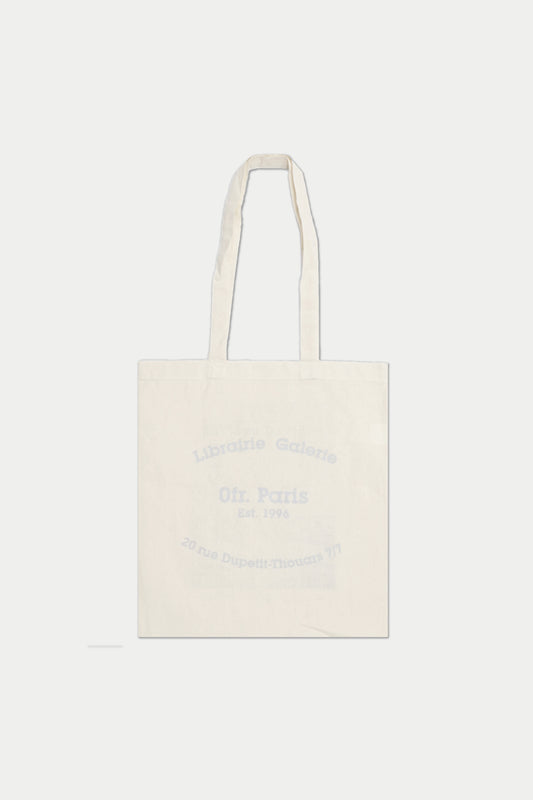 0fr. Eco Bag Ecru PARIS est un LIVRE