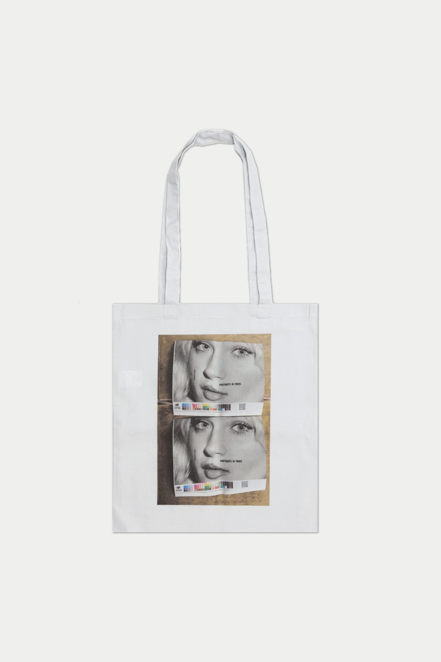 0fr. Eco Bag Grey Portraits in Paris