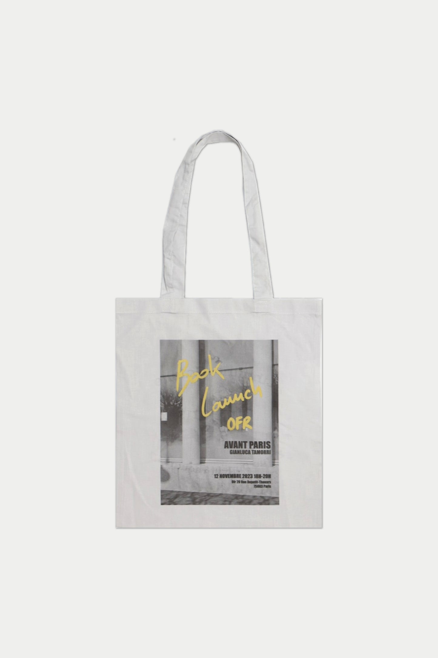 0fr. Eco Bag Light Grey Book Launch