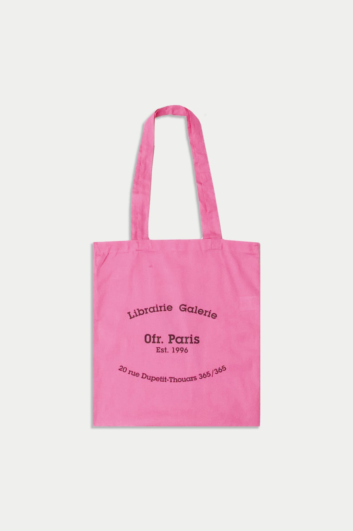0fr. Eco Bag Pink Andre Savaria on Graffiti (Back Cover) - Paris made