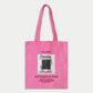 0fr. Eco Bag Pink Andre Savaria on Graffiti (Back Cover) - Paris made