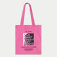 0fr. Eco Bag Pink Andre Savaria on Graffiti (Front Cover) - Paris made