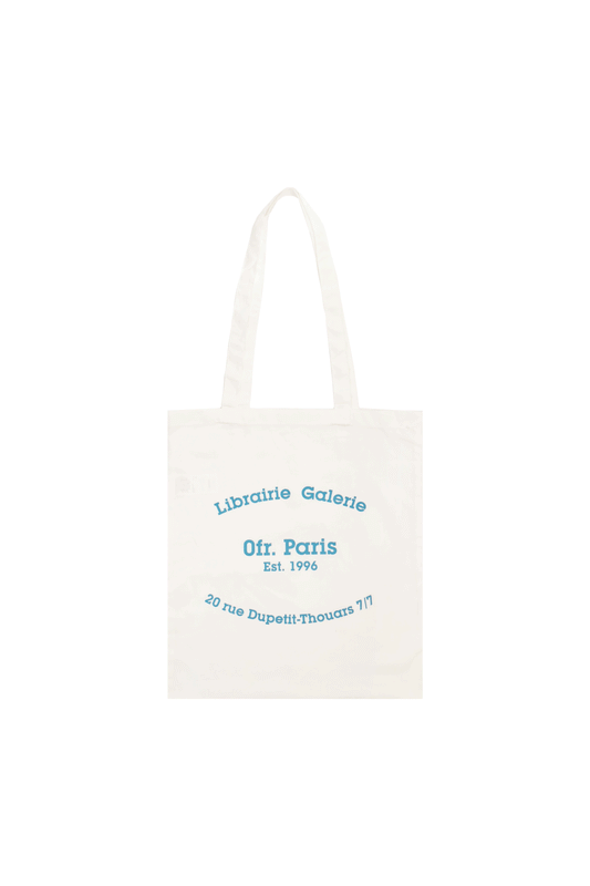 0fr. Eco Bag White Turquoise