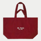 0fr. Embroidery Logo Big Bag Red