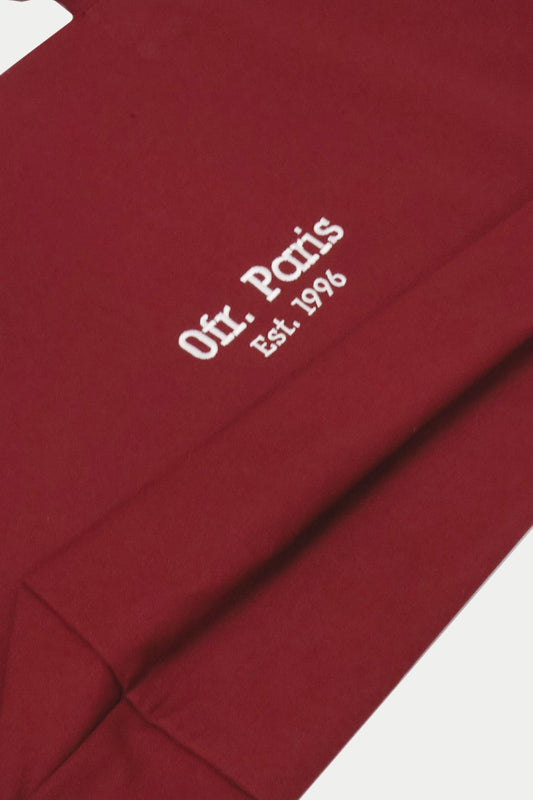 0fr. Embroidery Logo Big Bag Red - Paris made