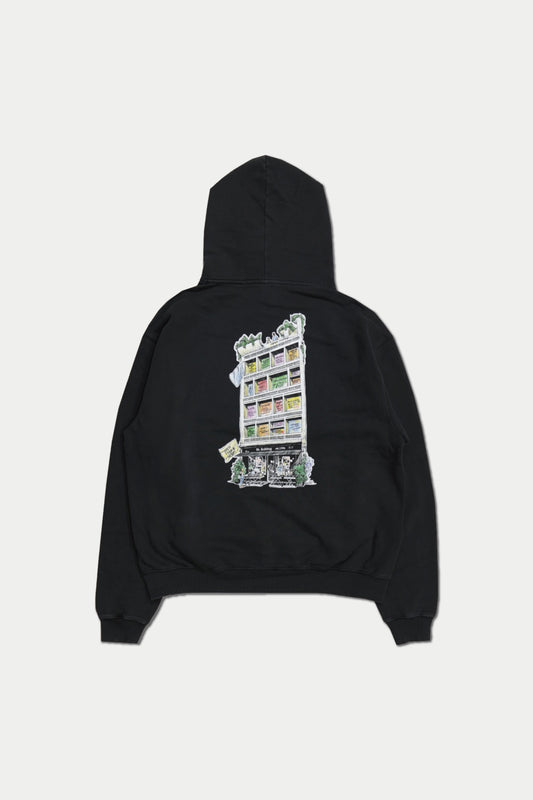 0fr. Hoodie Faded Black 0fr. Building