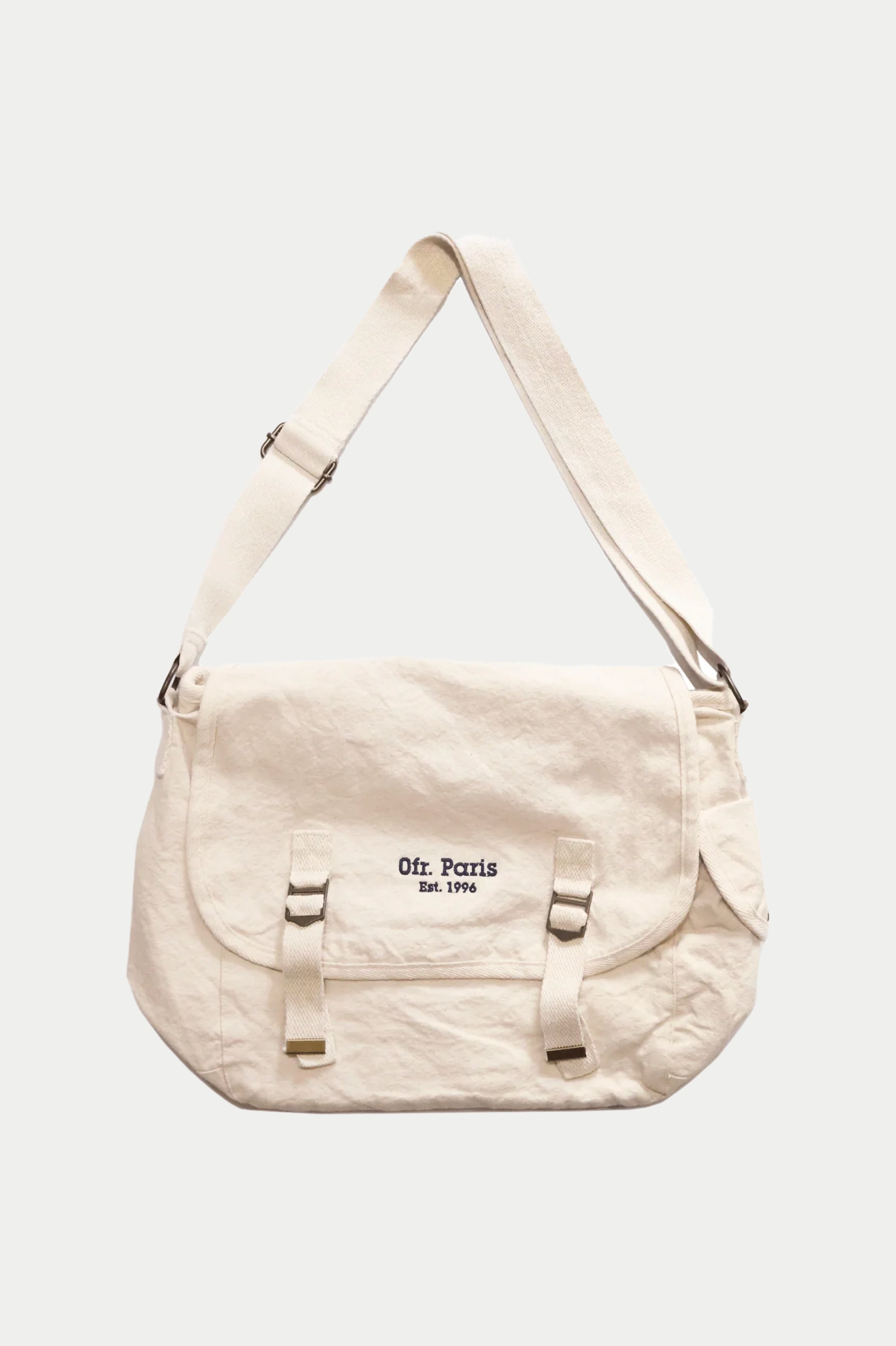 0fr. Paris メッセンジャーバッグ 0fr. Messenger Bag Ecru – BOUTIQUE ROMANTIQUE