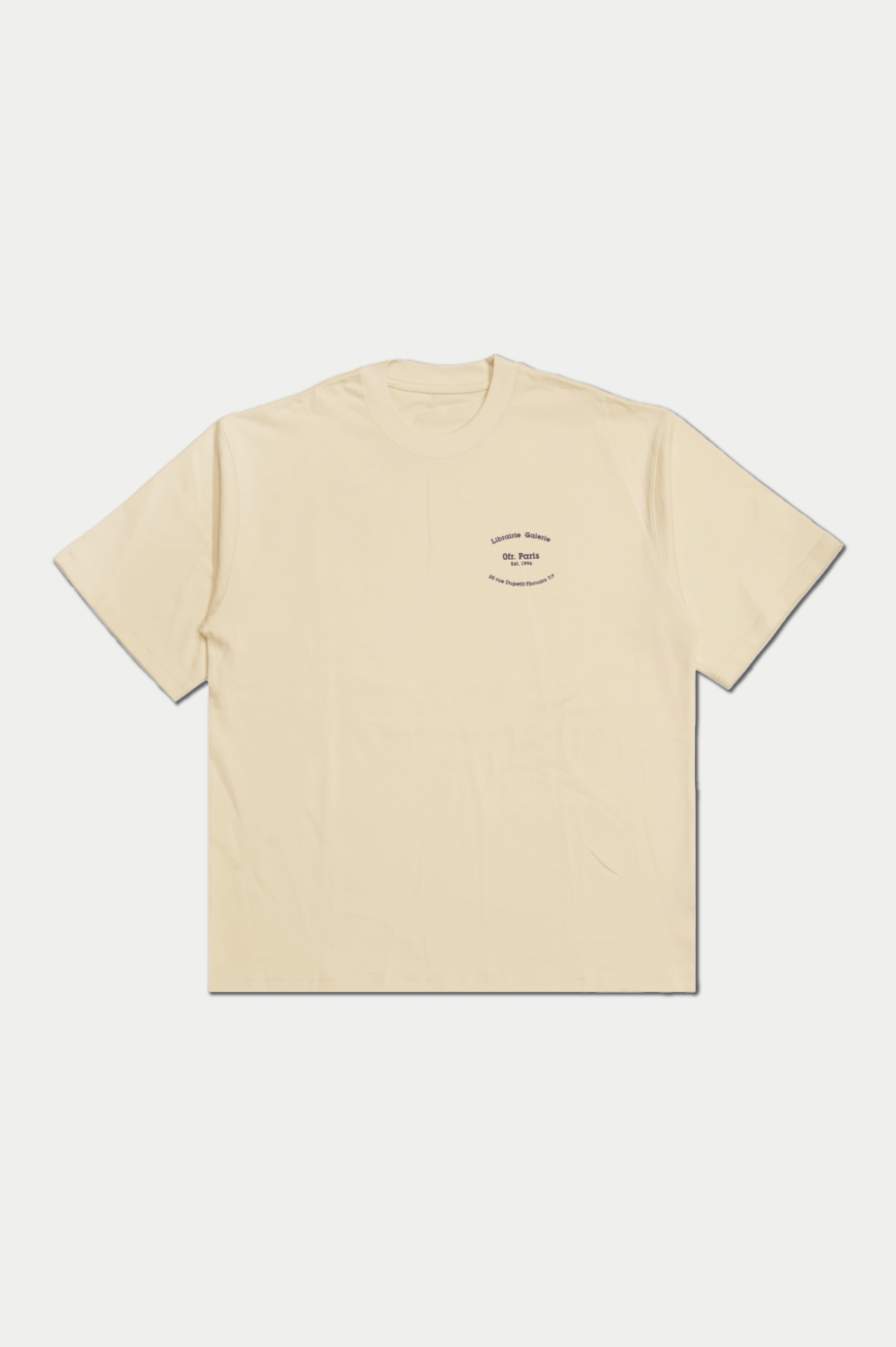 0fr. P.i.P Aleksi Cavaillez Boxy Tee Beige - 0fr. Tokyo