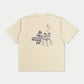 0fr. P.i.P Aleksi Cavaillez Boxy Tee Beige - 0fr. Tokyo