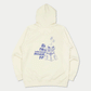 0fr. P.i.P Aleksi Cavaillez Hoodie Cream - 0fr. Tokyo