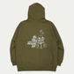 0fr. P.i.P Aleksi Cavaillez Hoodie Khaki - 0fr. Tokyo