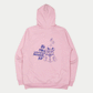 0fr. P.i.P Aleksi Cavaillez Hoodie Pink - 0fr. Tokyo