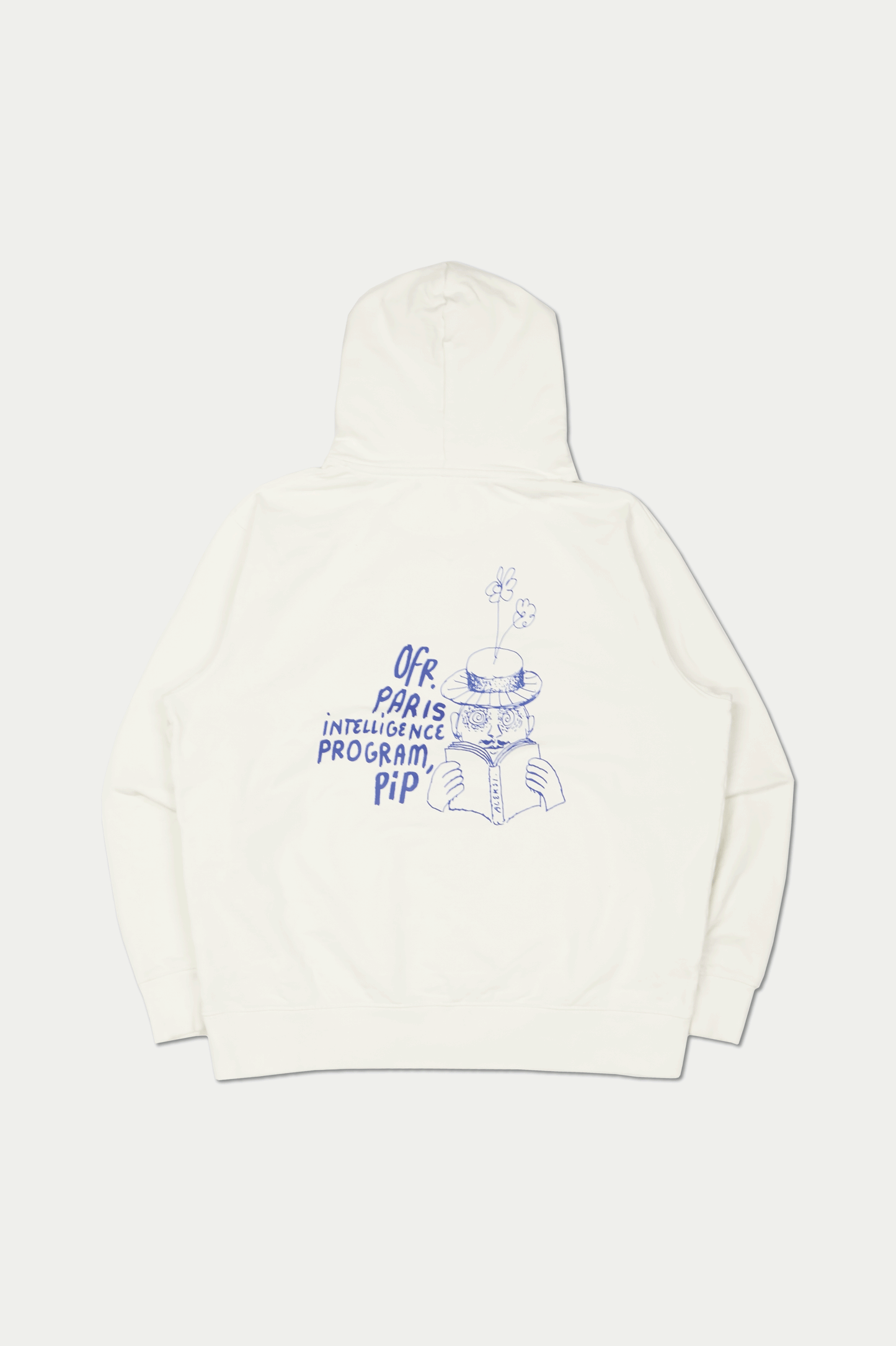 0fr. P.i.P Aleksi Cavaillez Hoodie White - 0fr. Tokyo