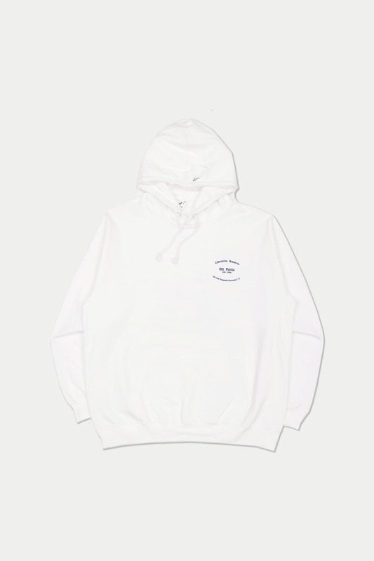 0fr. P.i.P Aleksi Cavaillez Hoodie White - 0fr. Tokyo