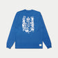 0fr. P.i.P Cassandre Montoriol LS Tee Blue