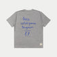0fr. Paris intelligence Program Tee Grey