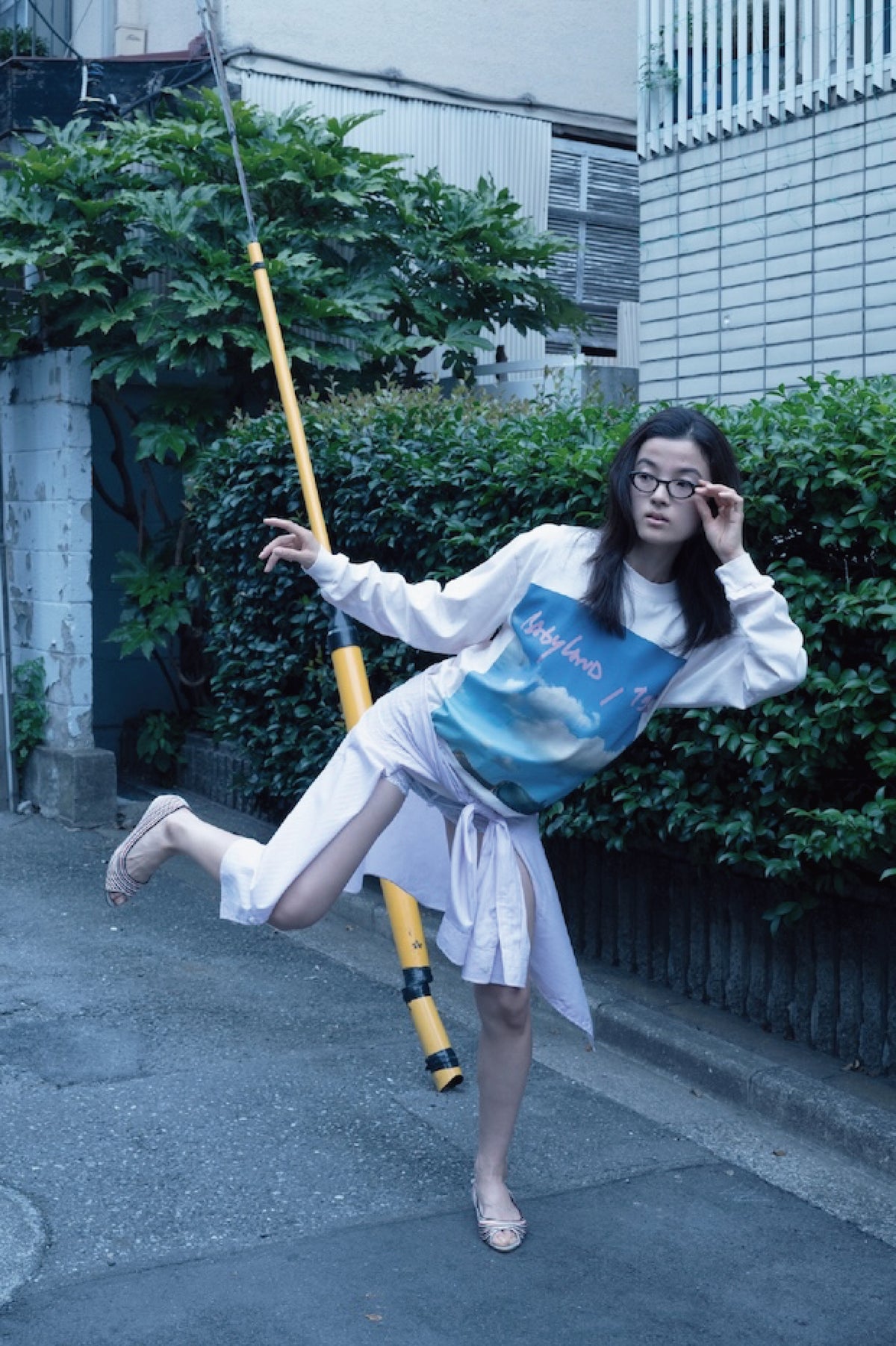 0fr. Paris × BEAMS × Takashi Homma Collaboration LS Tee Pink