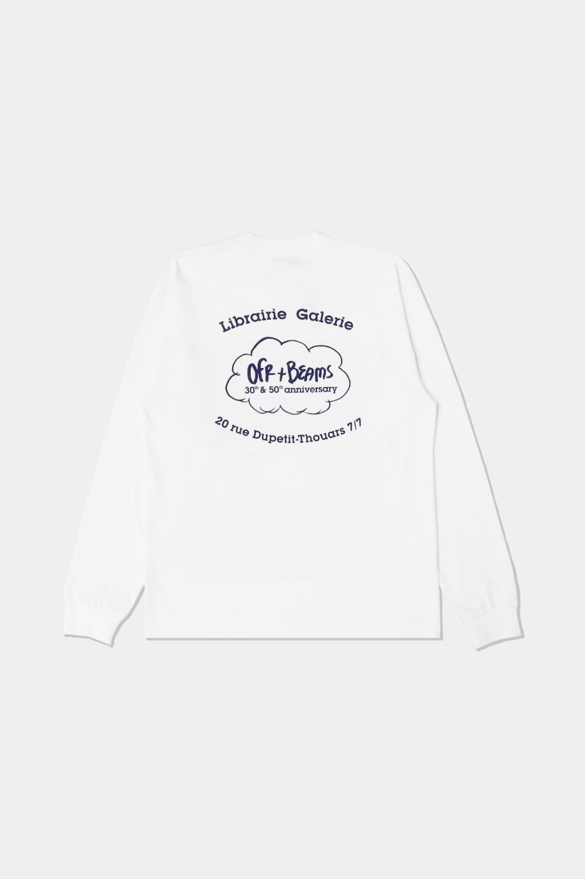 0fr. Paris × BEAMS × Takashi Homma Collaboration LS Tee White