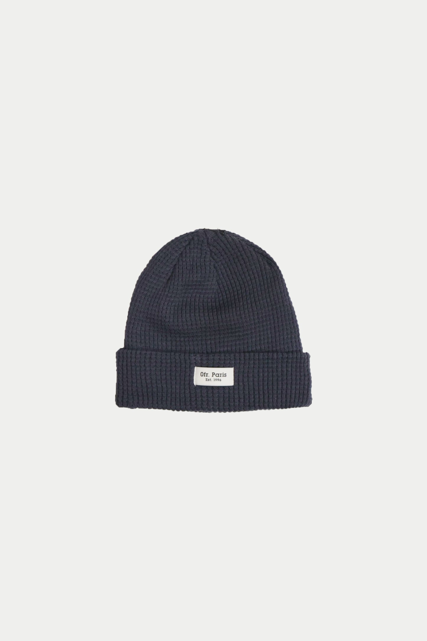 0fr. Paris × HEMEN BIARRITZ Beanie Hat Charcoal Made in France