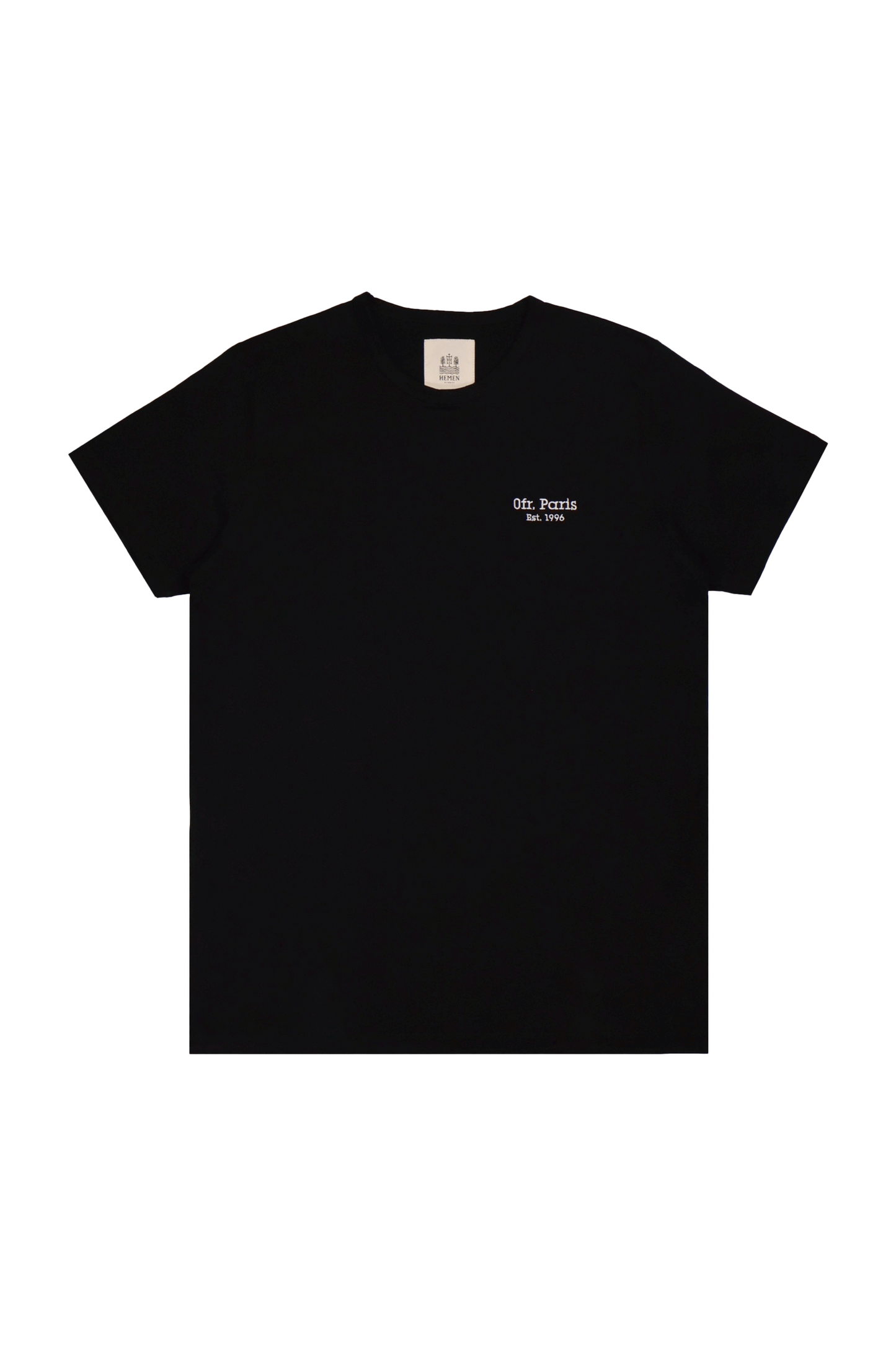 0fr. Paris × HEMEN BIARRITZ Tee Shirt Dani Black