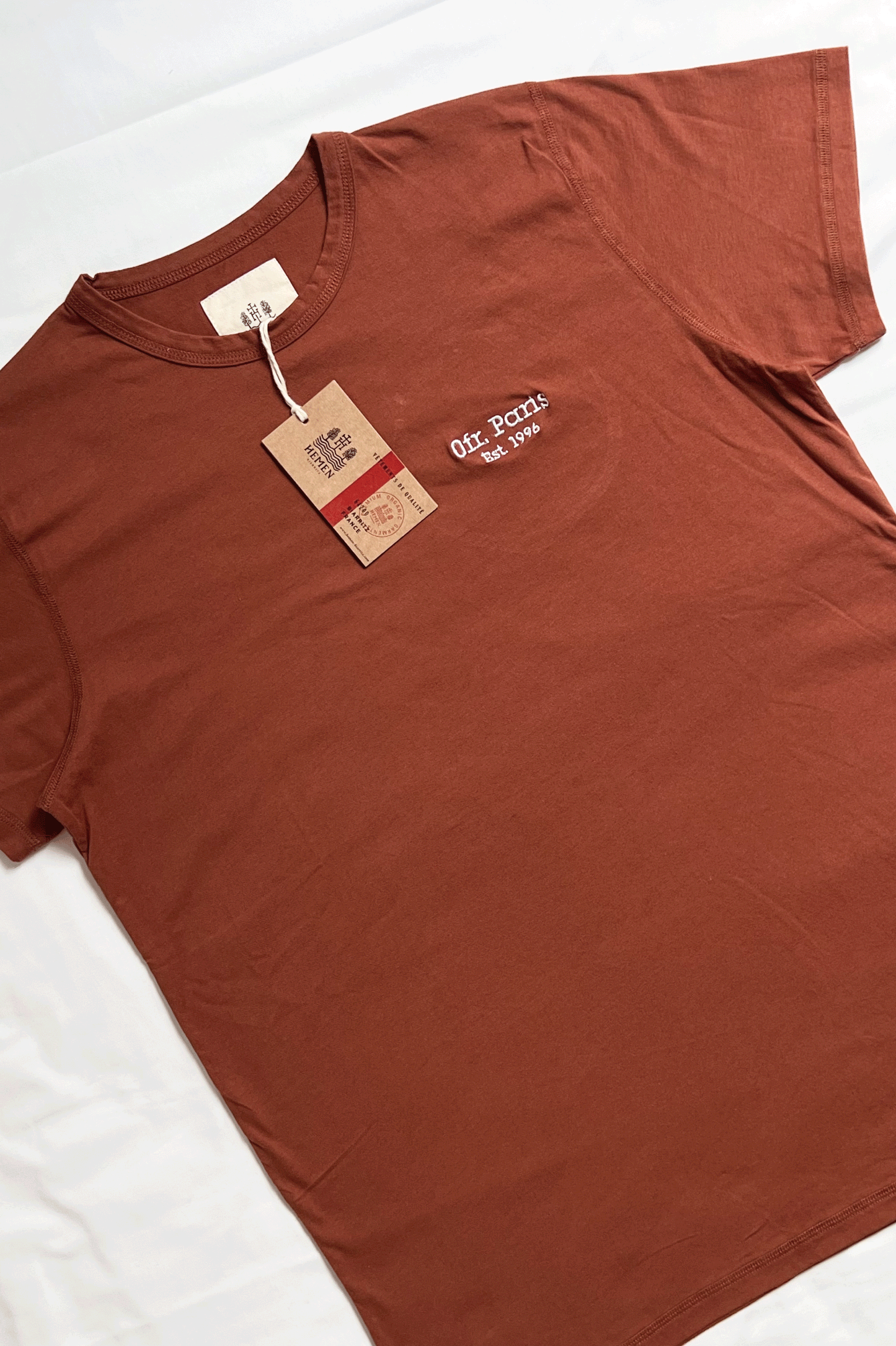 0fr. Paris × HEMEN BIARRITZ Tee Shirt Dani Copper