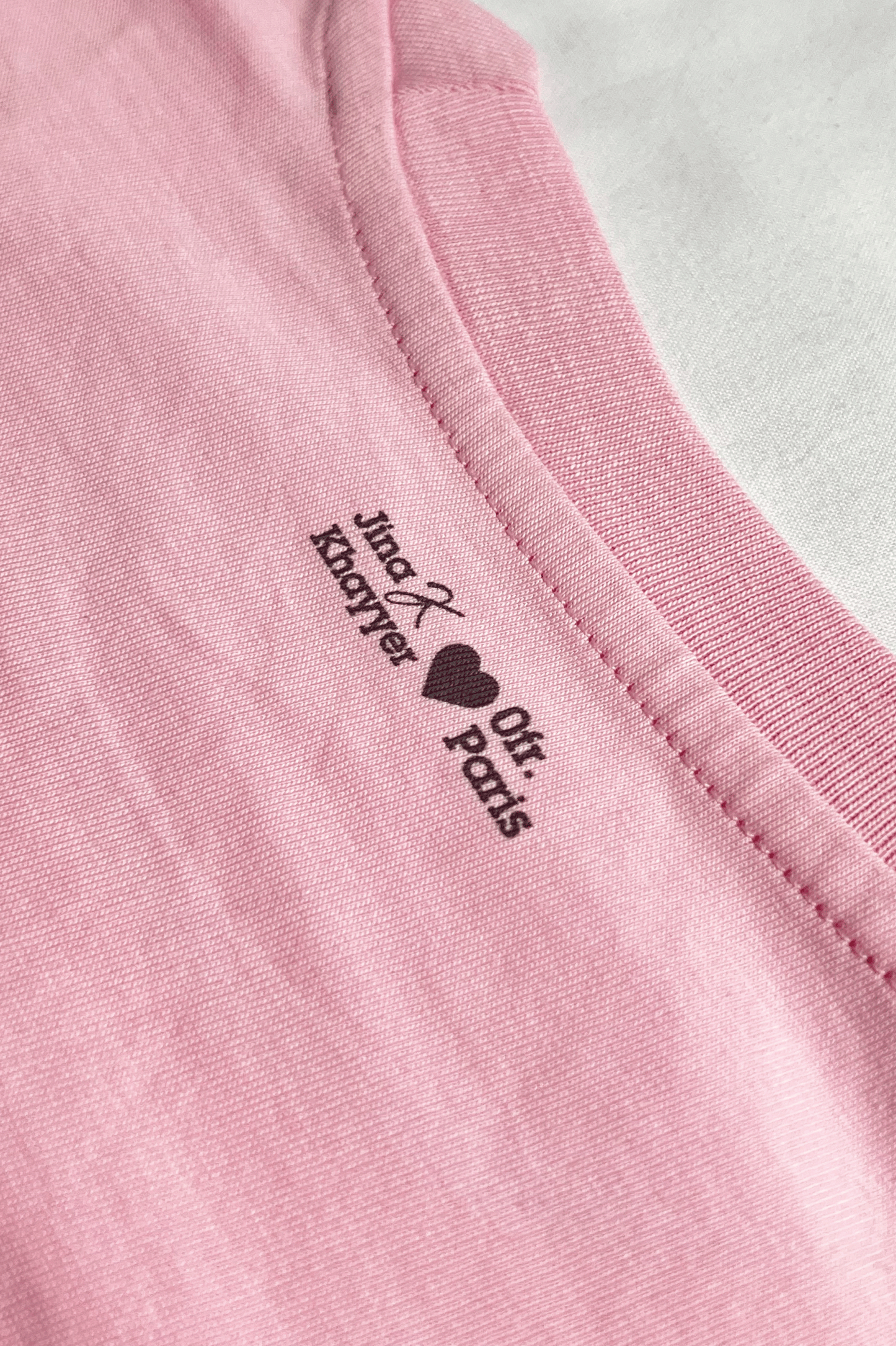 0fr. Paris × Jina Khayyer Tee Pink