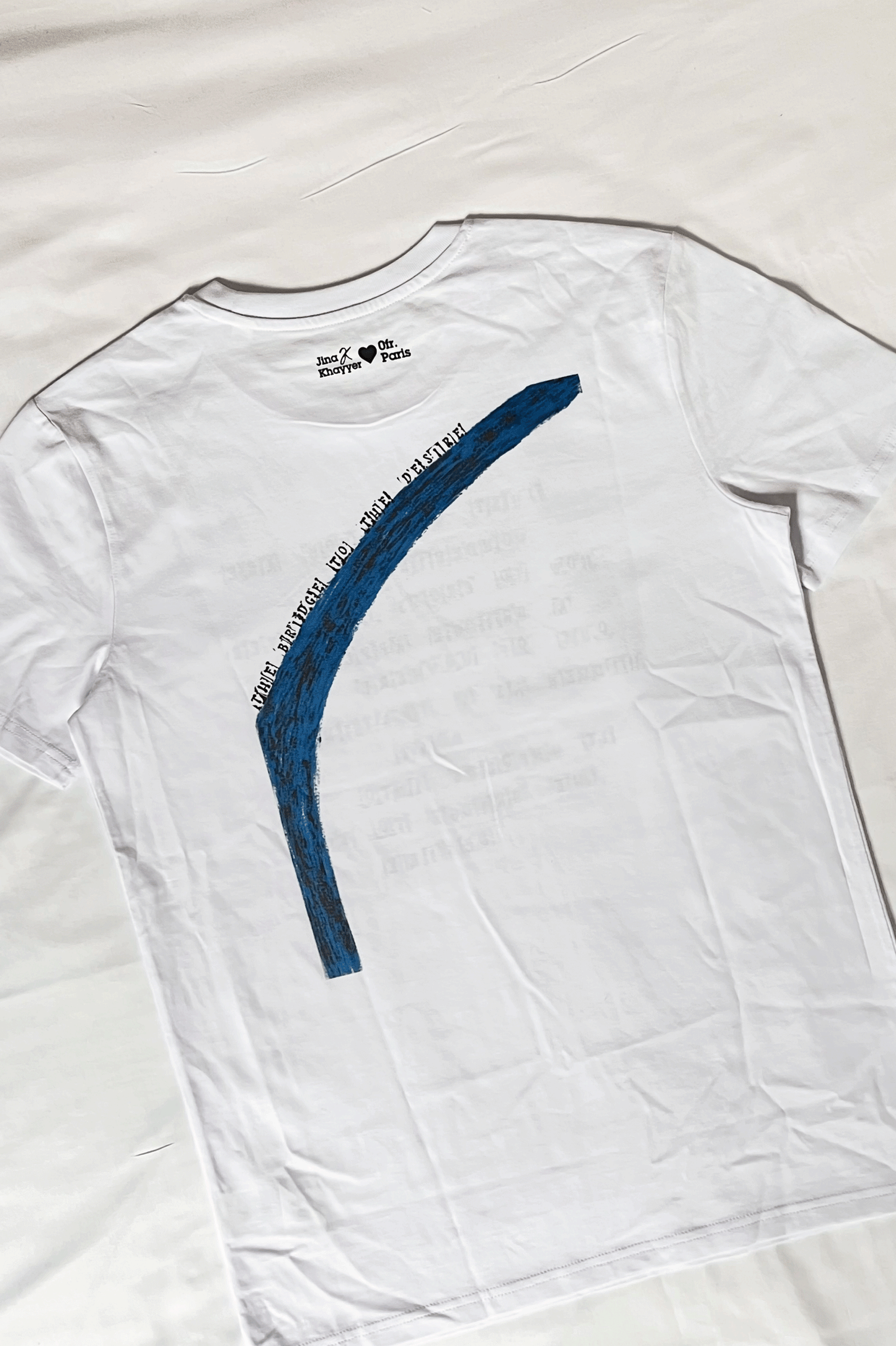 0fr. Paris × Jina Khayyer Tee White