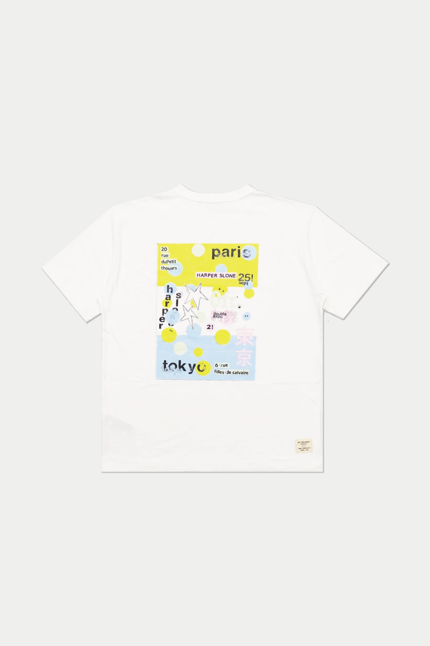 0fr. Tokyo double expo Tee White