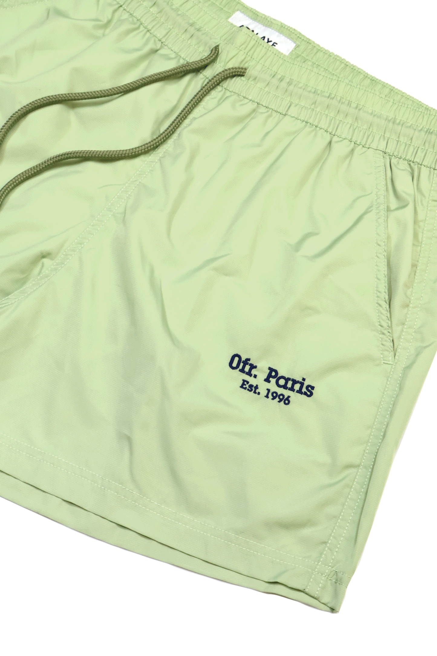 0fr. × Atalaye School Swim Shorts Green Clay