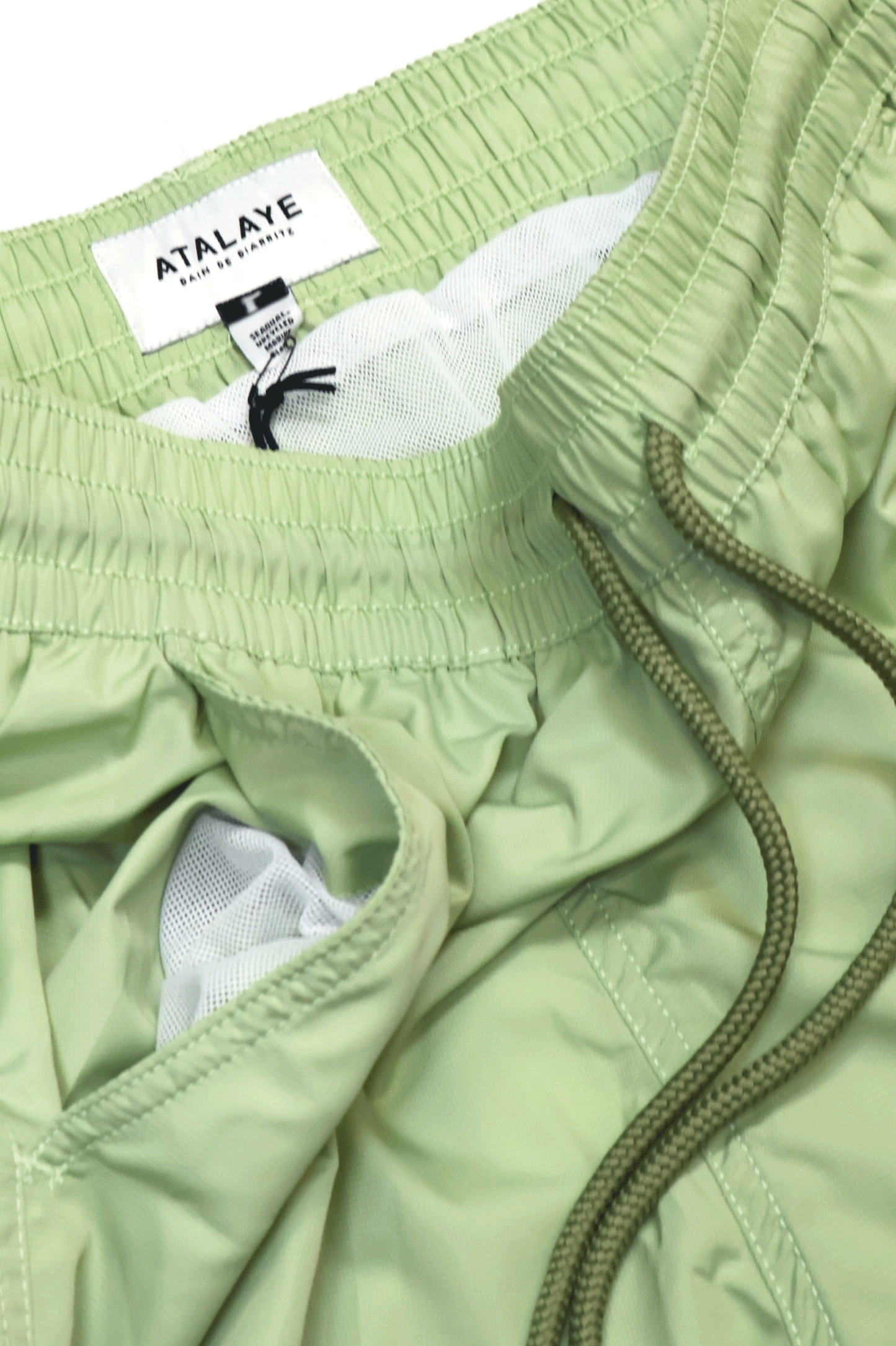 0fr. × Atalaye School Swim Shorts Green Clay