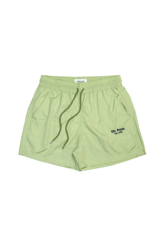 0fr. × Atalaye School Swim Shorts Green Clay