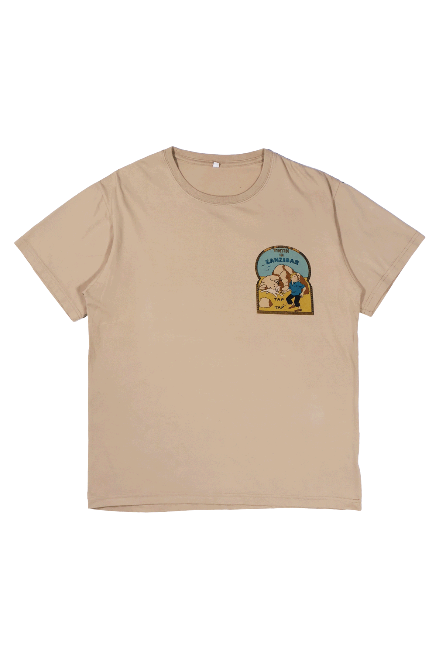 90s THE ADVENTURE OF TINTIN IN ZANZIBAR Tee