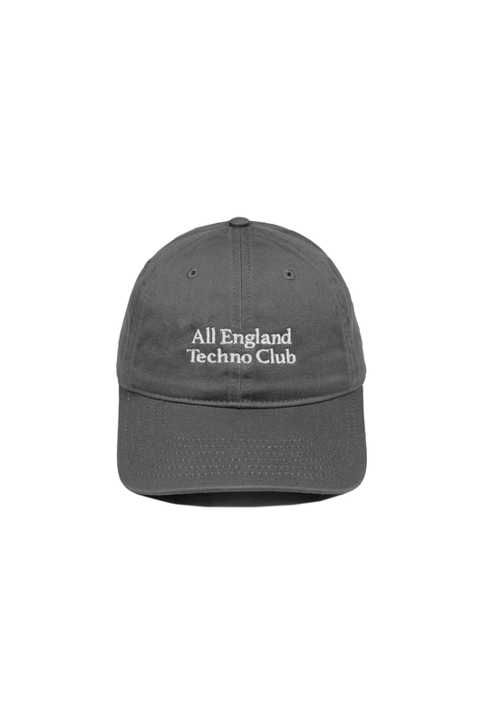 ALL ENGLAND TECHNO CLUB HAT Charcoal