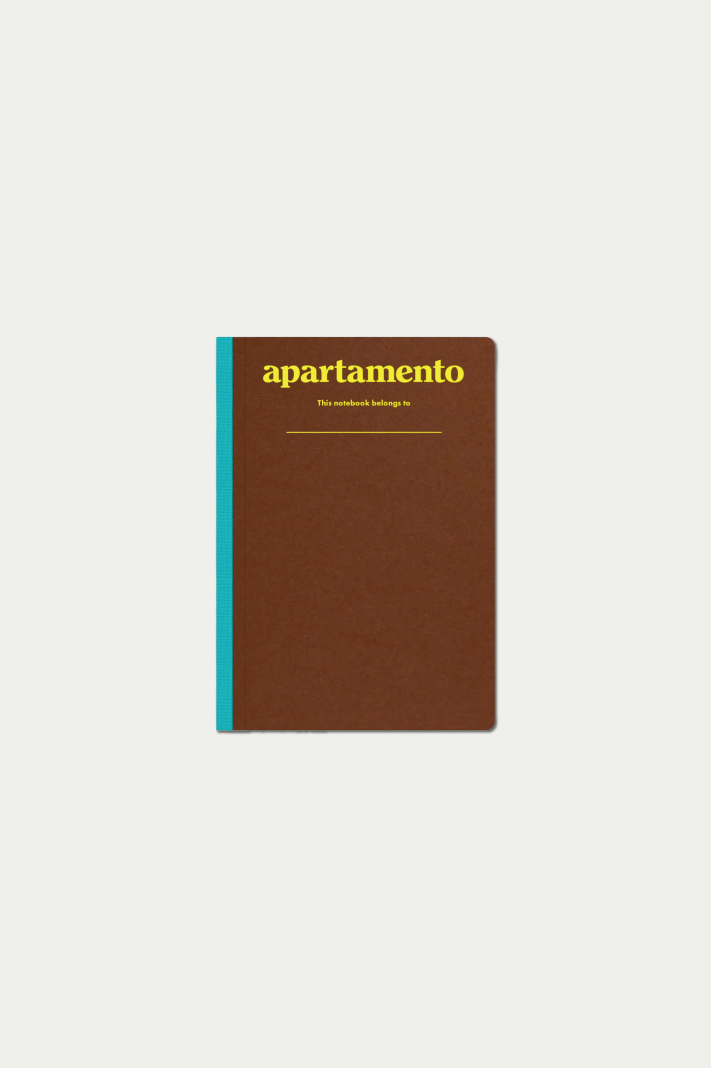 APARTAMENTO NOTEBOOKS Brown + Heart Sticker