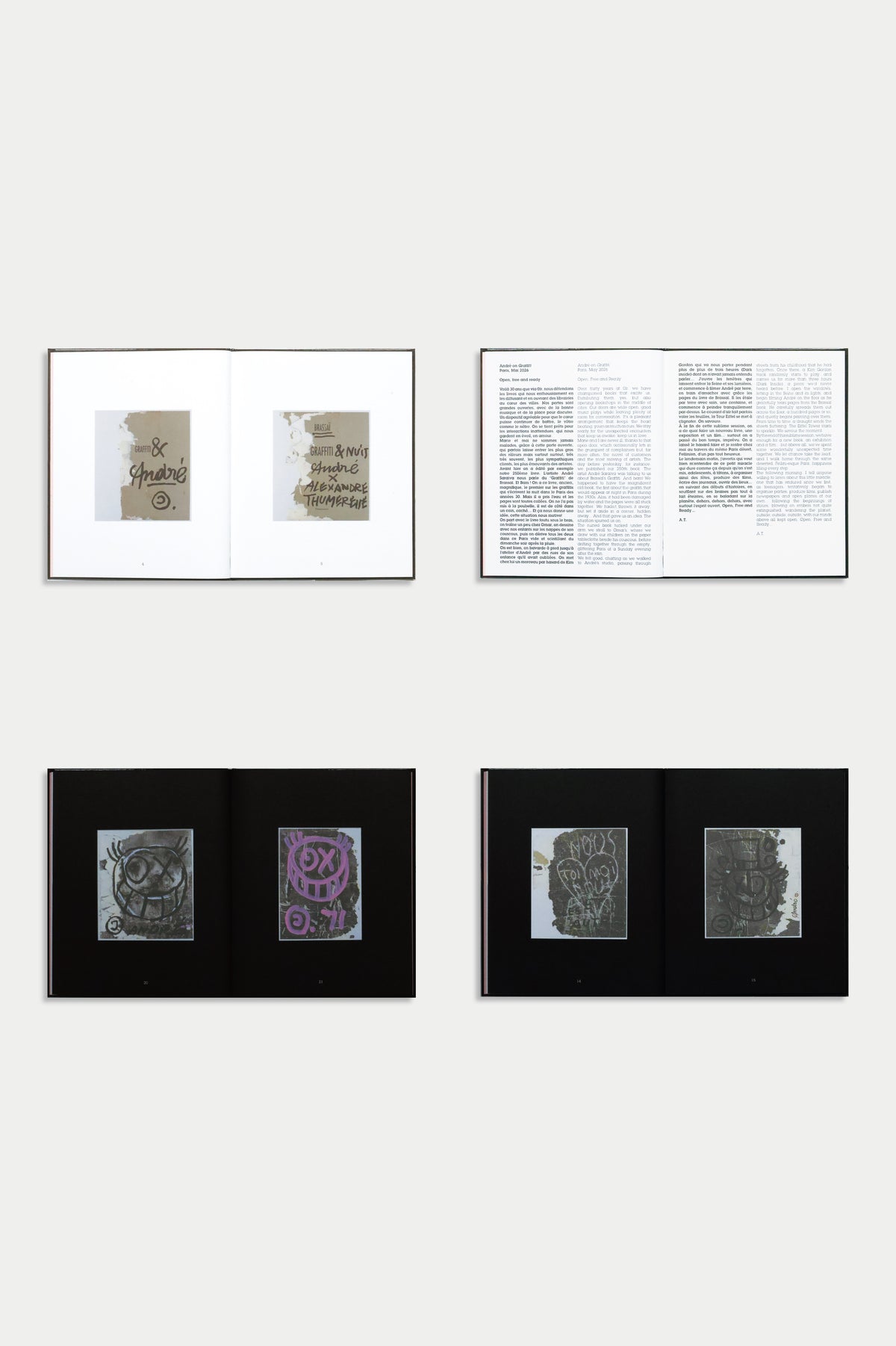 Andre Savaria on Grafitti [SIGNED]