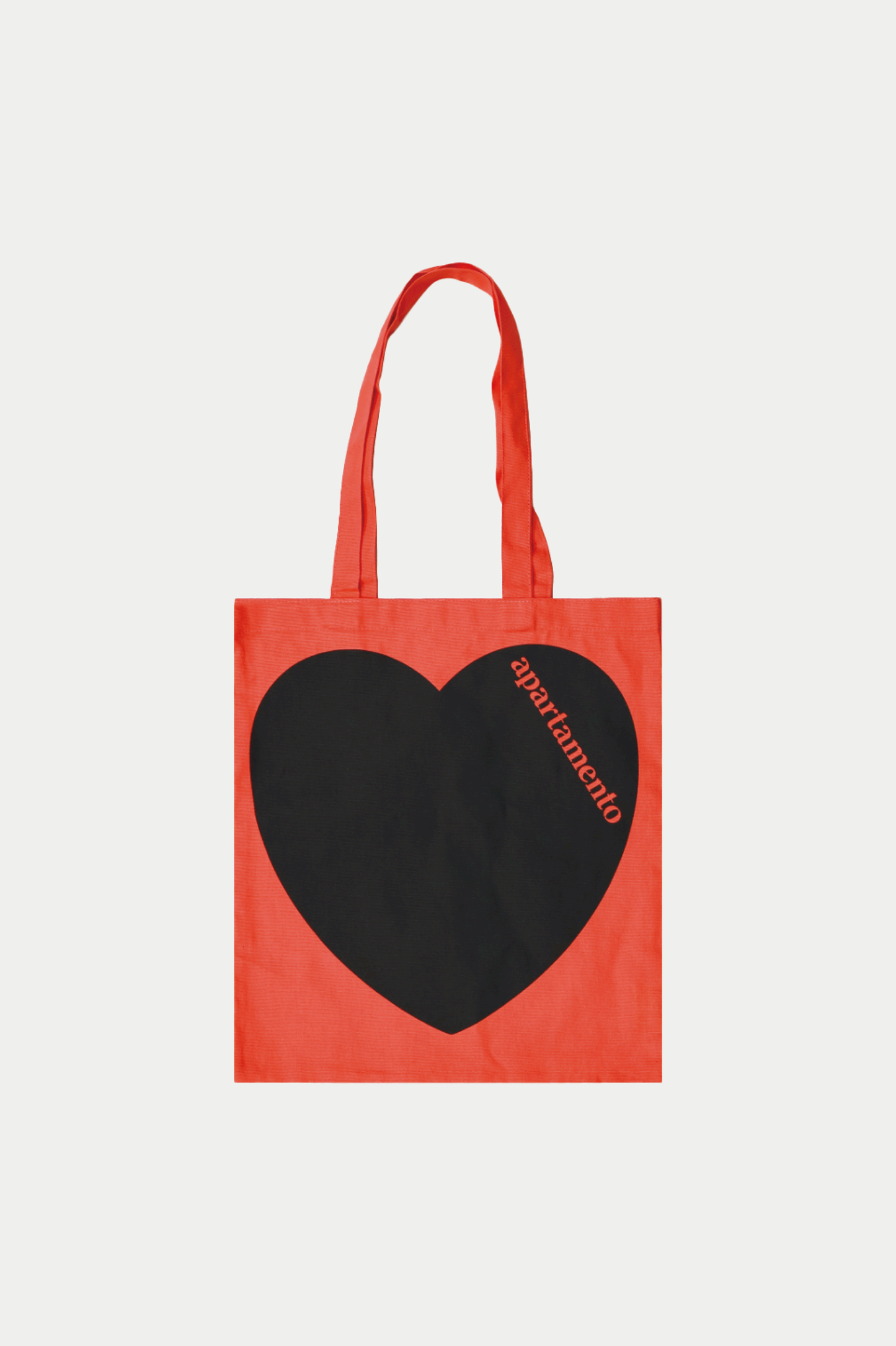 Apartamento Heart Tote Bag Hot Coral - 0fr. Tokyo