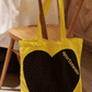 Apartamento Heart Tote Bag Yellow