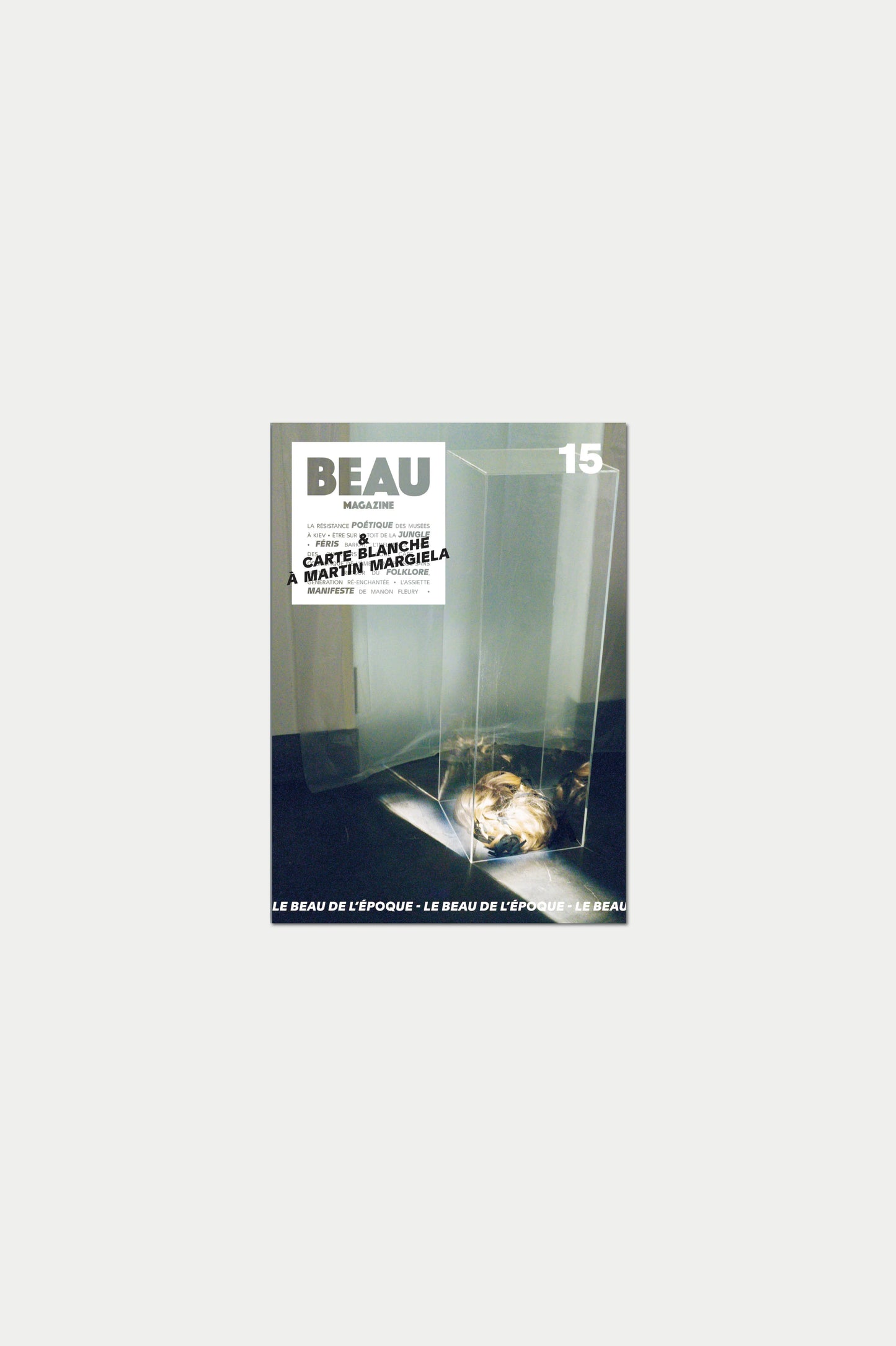 BEAU Magazine #15 Carte Blanche Martin Margiela