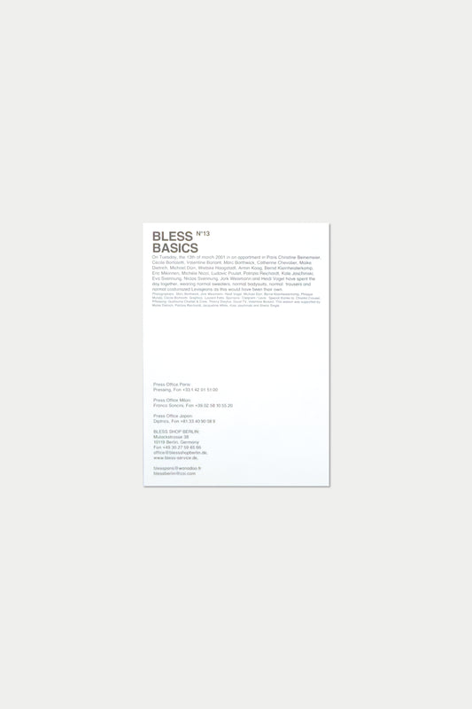 BLESS POSTCARD Nº13 Basics